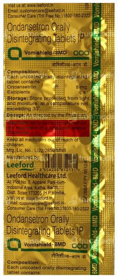 Vomishield 8Md Tablet 10 Vomishield 8Md Tablet 10